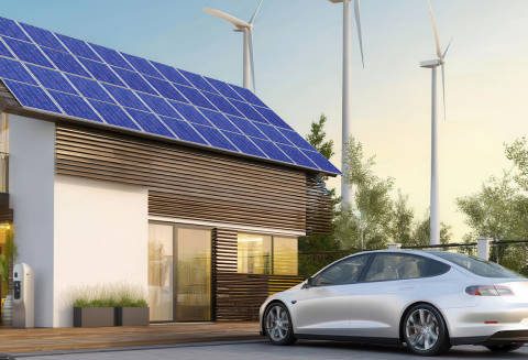 Solar Rooftop House