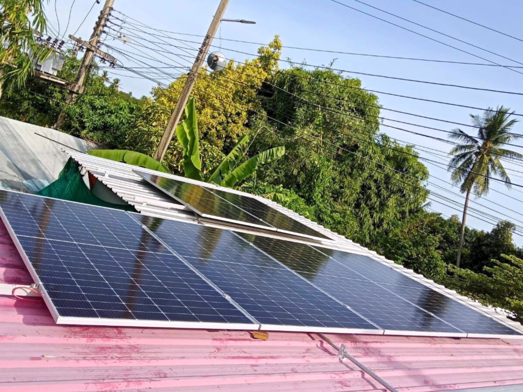 Sam Phran , Nakhon Pathom _ 3 kW. 1 Phase