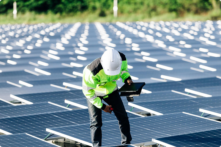 Commercial Solar Installation