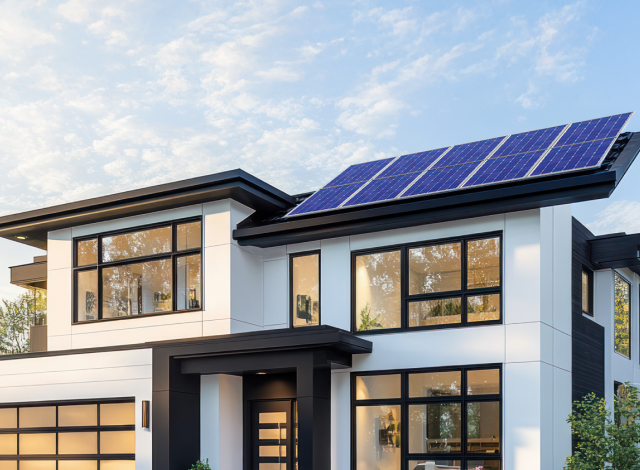 Modern House Solar